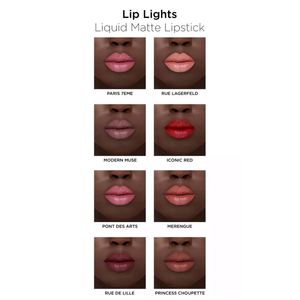 KARL LAGERFELD + MODELCO Lip Lights Matte Lipstick - Picture 4 of 7